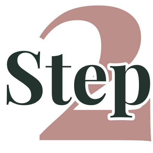 Illustration of Step 2 Typography for One Eleven Dental